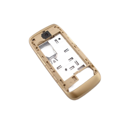 Střední kryt Nokia Asha 308 Gold / zlatý, Originál