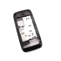 Střední kryt Nokia Asha 308 Black / černý, Originál