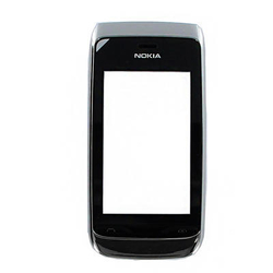 Přední kryt Nokia Asha 309, 310 White / bílý + dotyková deska (S