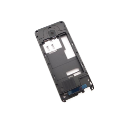 Střední kryt Nokia 301 Black / černý - Single SIM , Originál