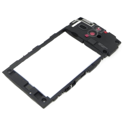Střední kryt Sony Xperia U, ST25i Black / černý (Service Pack)