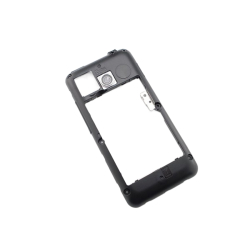 Střední kryt LG Optimus Chic, E720 Black / černý, Originál