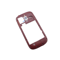 Střední kryt Samsung i8190 Galaxy S3 mini Red / červený (Service
