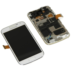 Přední kryt Samsung i9195 Galaxy S4 mini White / bílý + LCD + dotyk deska