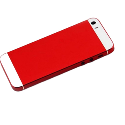 Zadní kryt Apple iPhone 5 Red White / červený bílý