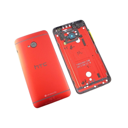 Zadní kryt HTC One M7 Red / červený, Originál