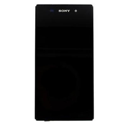 Přední kryt Sony Xperia Z1 Honami, C6903 Black / černý + LCD + dotyková deska, Originál
