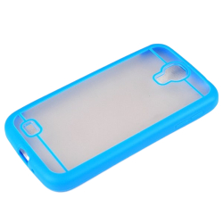 Pouzdro Jekod Double Color na Samsung i9505 Galaxy S4 Blue / mod