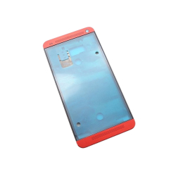 Přední kryt HTC One Dual SIM Red / červený, Originál