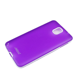 Pouzdro Jekod Bumper pro Samsung N9002, N9005 Galaxy Note 3 Purple / fialové