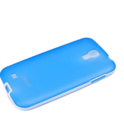 Pouzdro Jekod Bumper pro Samsung i9500, i9505 Galaxy S4 Blue / modré