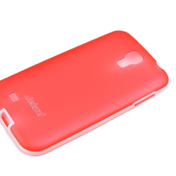 Pouzdro Jekod Bumper na Samsung i9500, i9505 Galaxy S4 Red / čer