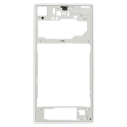 Střední kryt Sony Xperia Z1 Honami C6902, C6903, C6906 White / bílý, Originál