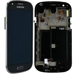 Přední kryt Samsung i8730 Galaxy Express Grey / šedý + LCD + dot