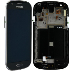 Přední kryt Samsung i8730 Galaxy Express Grey / šedý + LCD + dotyk - SWAP