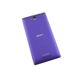 Zadní kryt Sony Xperia C, C2305 Purple / fialový (Service Pack)