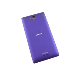 Zadní kryt Sony Xperia C, C2305 Purple / fialový, Originál