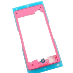 Střední kryt Sony Xperia Z1 Compact, D5503 Pink / růžový, Originál