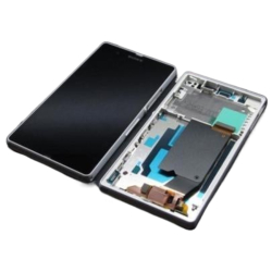 Přední kryt Sony Xperia Z C6602, C6603 bílý + LCD + dotyková deska, Originál