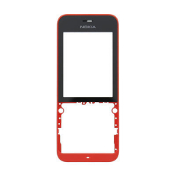Přední kryt Nokia 220 Red / červený, Originál