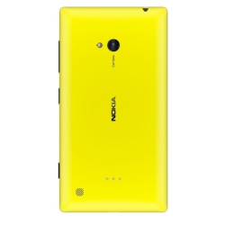 Zadní kryt Nokia Lumia 720 Yellow / žlutý, Originál