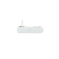 Krytka audio konektoru Sony Xperia Z C6602, C6603 White / bílá (