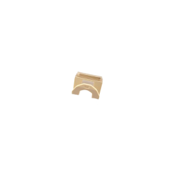 Krytka zámku baterie Nokia Asha 302 Gold / zlatá, Originál