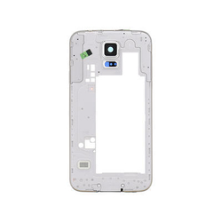 Střední kryt Samsung G900 Galaxy S5 White / bílý (Service Pack)