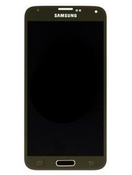 LCD Samsung G900 Galaxy S5 + dotyková deska Gold / zlatá, Originál