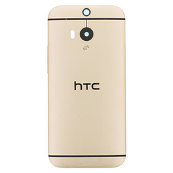 Zadní kryt HTC One M8 Amber Gold / zlatý, Originál