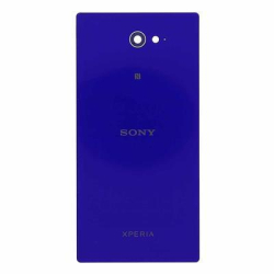 Zadní kryt Sony Xperia M2 D2303, M2 D2306 Purple / fialový + NFC anténa, Originál