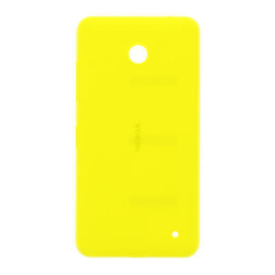 Zadní kryt Nokia Lumia 630, 635, 636 Yellow / žlutý, Originál