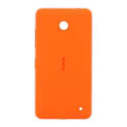 Zadní kryt Nokia Lumia 630, 635, 636 Orange / oranžový, Originál