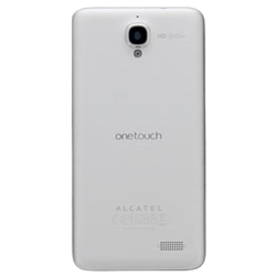 Zadní kryt Alcatel One Touch 6030D Idol Silver / stříbrný, Originál - SWAP