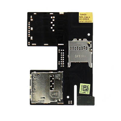 Čtečka microSD + SIM karty HTC Desire 300, Desire 500, Originál - SWAP