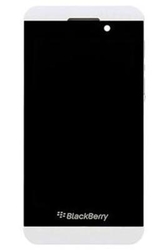 Přední kryt BlackBerry Z10 4G White / bílý + LCD + dotyková deska , Originál