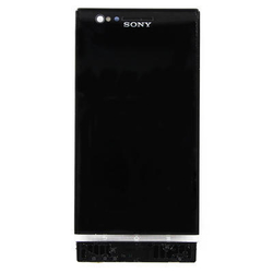 Přední kryt Sony Xperia P, LT22i Black / černý + LCD + dotyková