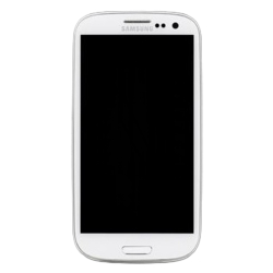 Přední kryt Samsung i9301 Galaxy S3 Neo White / bílý + LCD + dotyková deska