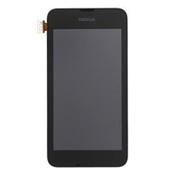 Přední kryt Nokia Lumia 530 + LCD + dotyková deska, Originál