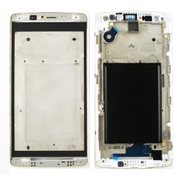 Přední kryt LG G3 S, D722 White / bílý, Originál