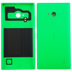 Zadní kryt Nokia Lumia 730 Lime Green / zelený, Originál