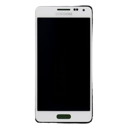 LCD Samsung G850 Galaxy Alpha + dotyková deska White / bílá, Originál
