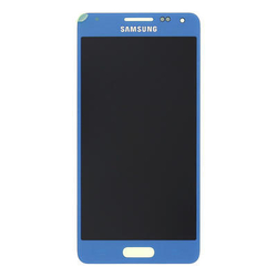 LCD Samsung G850 Galaxy Alpha + dotyková deska Blue / modrá (Ser