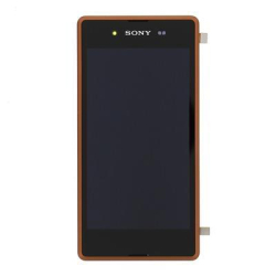 Přední kryt Sony Xperia E3 D2202, D2203, D2206 Copper + LCD + dotyková deska, Originál