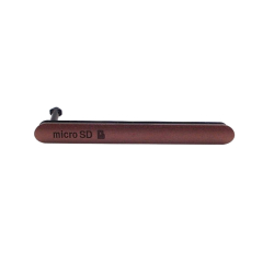Krytka microSD Sony Xperia Z3 D6602, D6603 Copper / měděná, Originál