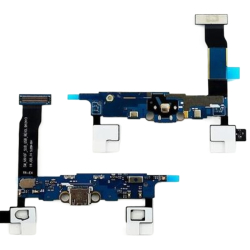 Flex kabel Samsung N910 Galaxy Note 4 + microUSB konektor + mikrofon + membrána