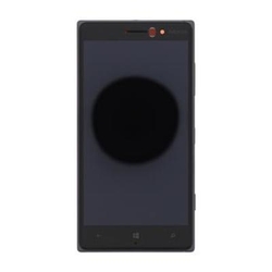 Přední kryt Nokia Lumia 830 Black / černý + LCD + dotyková deska
