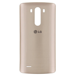 Zadní kryt LG G3, D855 Gold / zlatý + NFC anténa, Originál