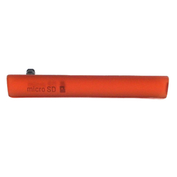 Krytka microSD Sony Xperia Z3 Compact, D5803 Orange / oranžová, Originál