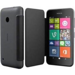 Pouzdro Nokia CC-3087 Flip Grey / šedé pro Lumia 530, Originál